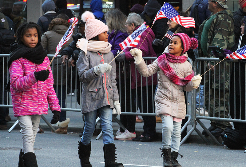 Veterans' Day : Parade : New York City : USA : Richard Moore : Journalist : Photographer :